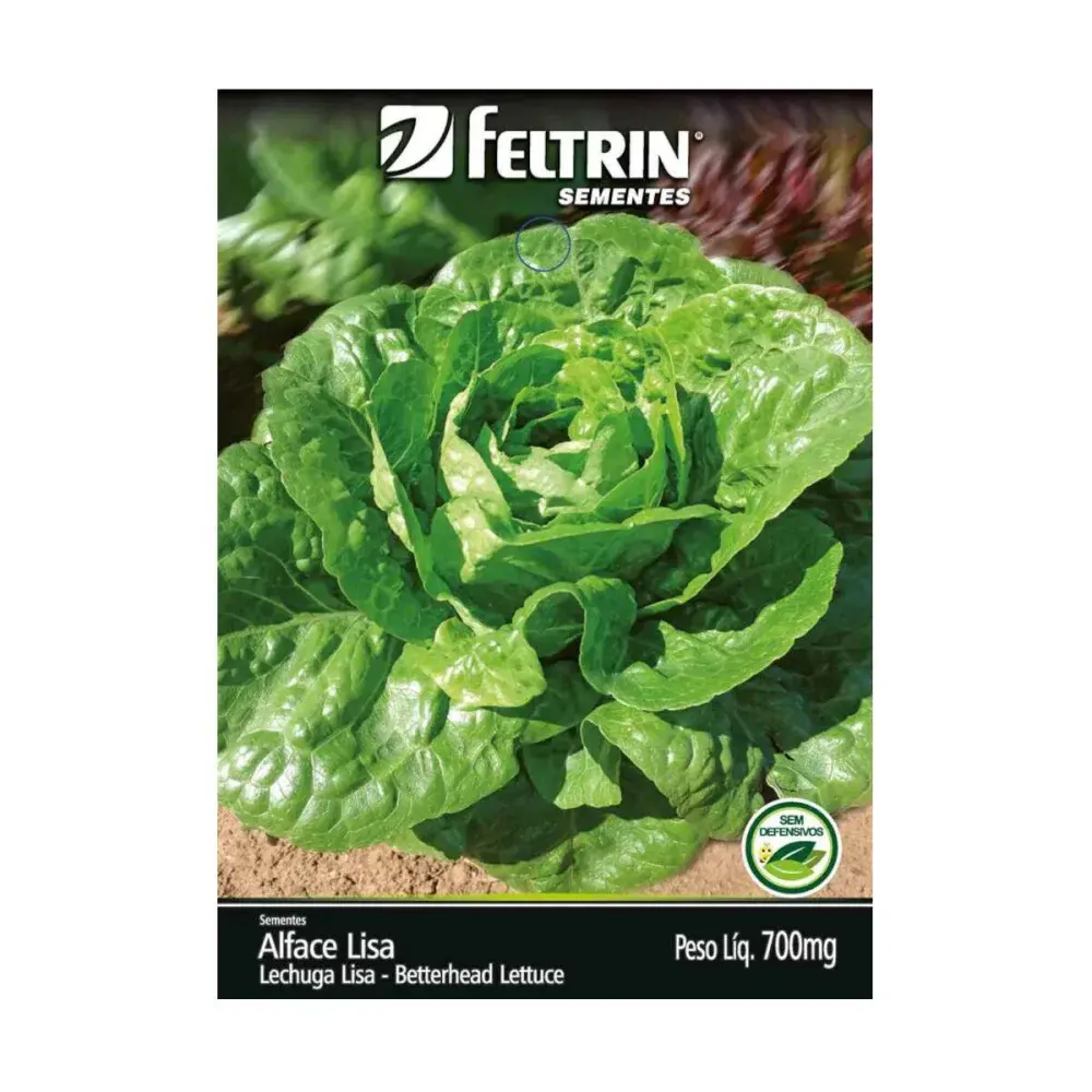 Semente alface elisabeth 700MG feltrin sementes