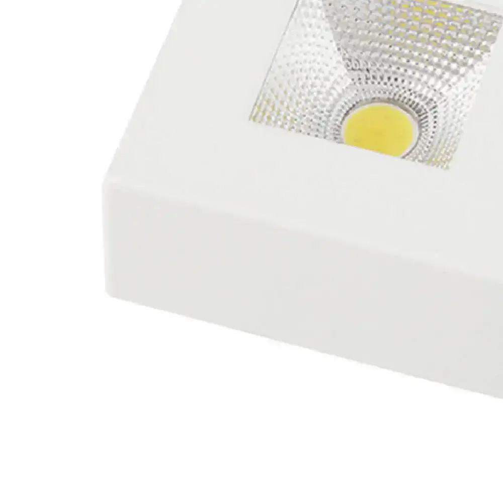 Luminária led spot quadrada sobrepor 4000K Avant — fotografia 3