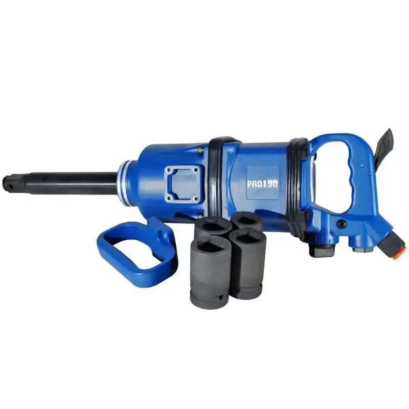 Chave de impacto pneumática longa 1 POL 320 kgfm PRO-190 LDR2 Lrd2 — fotografia 5