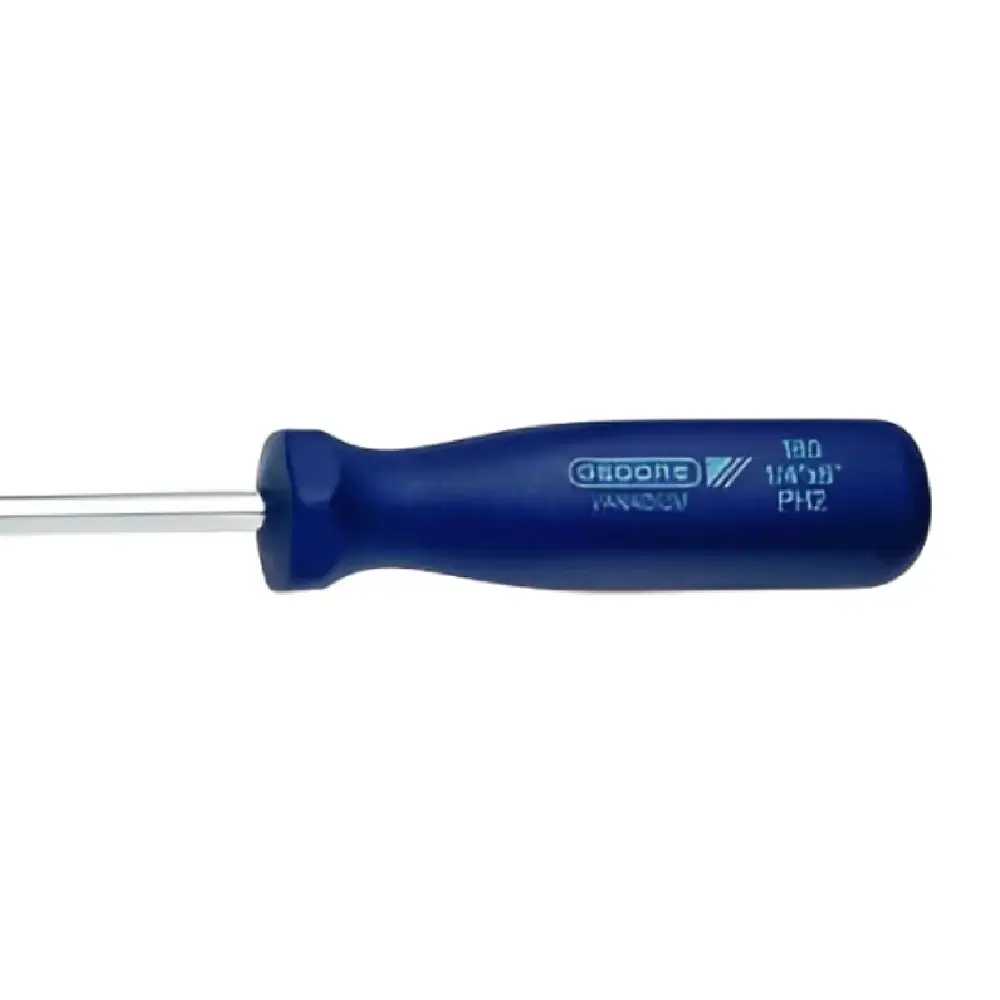 Chave de fenda cruzada phillips 1/8 x 3 polegadas 036288 Gedore — fotografia 5