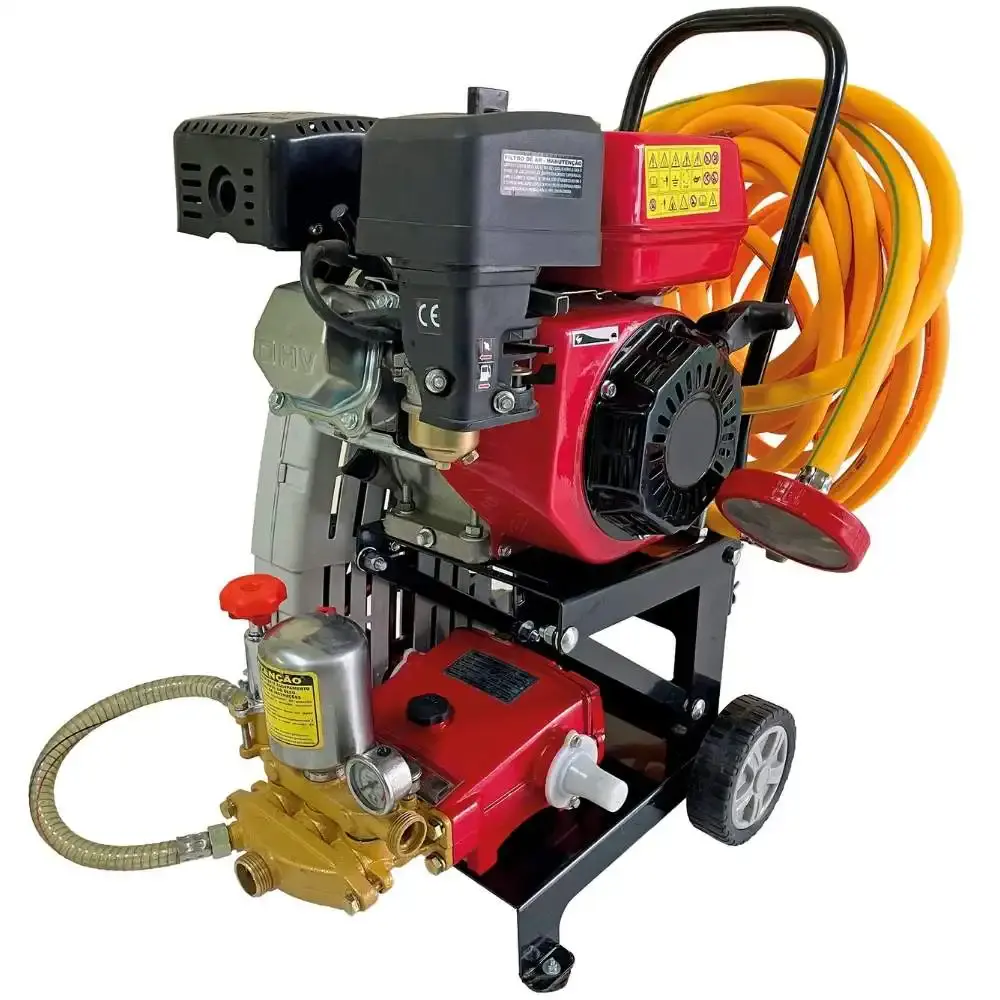 Lavadora a gasolina alta vazão 5,5HP 28L/MIN EL-4000GN eletroplas MotoMil — fotografia de referência