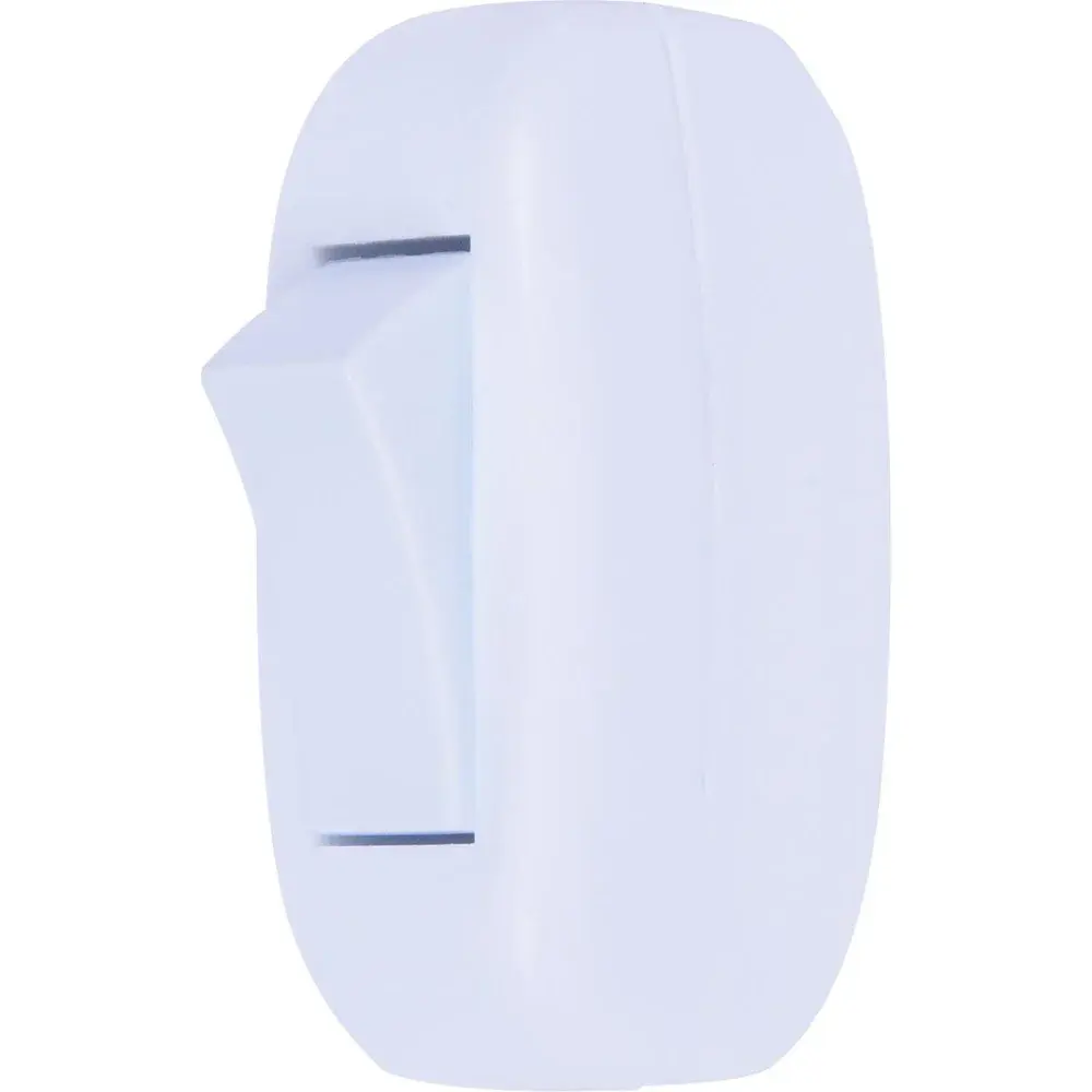 Interruptor pêra retangular 10A 250V~ branco perplex Perlex — fotografia de referência