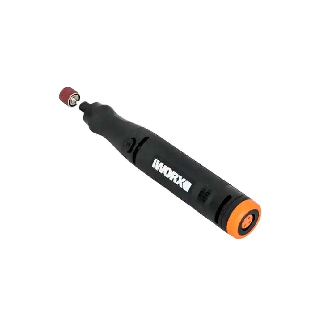 Ferro de solda e micro retífica brushless 20V + 201 peças Worx — fotografia 3