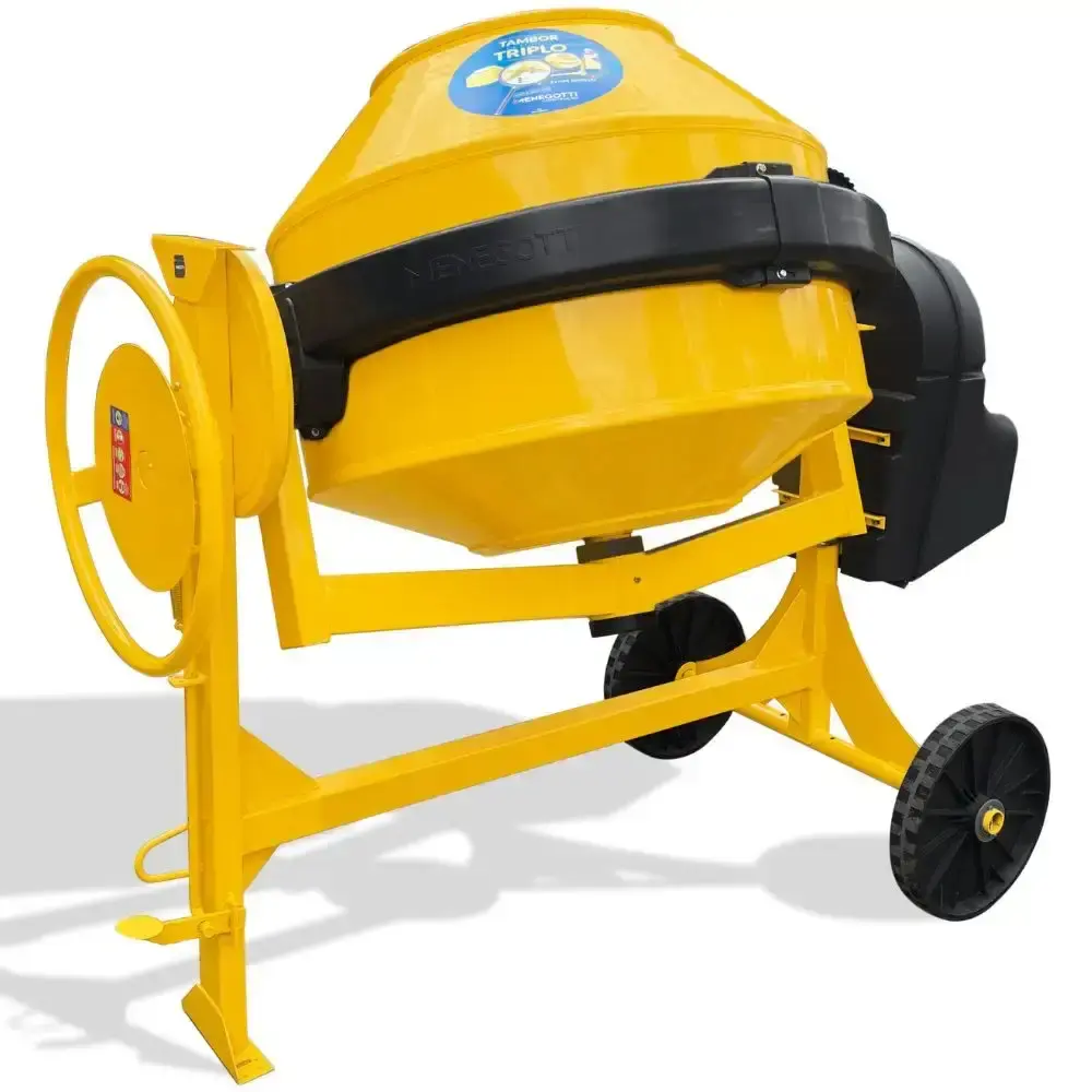 Betoneira Prime 400L Bivolt MENEGOTTI com Carriola 60 Litros EVALD by METALOSA — fotografia 6