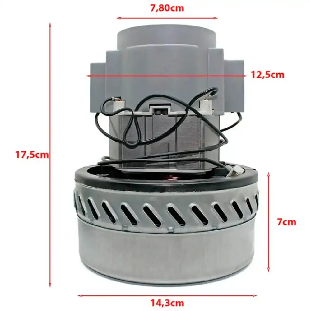 Motor aspirador e extratora 1400W 110V KSB06484S IPC Soteco — fotografia 5
