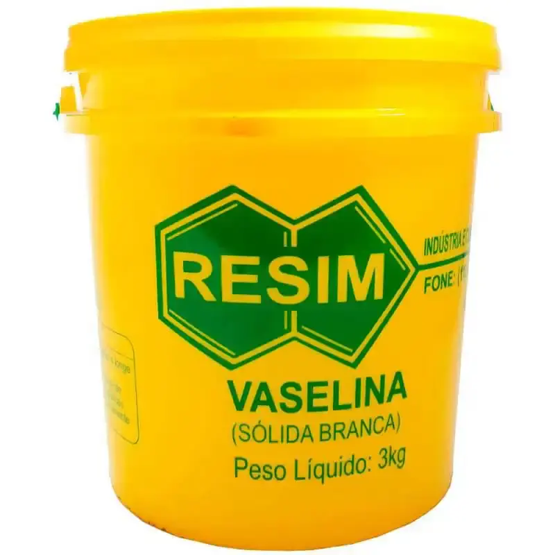 Vaselina industrial sólida 3KG branca V11G resim