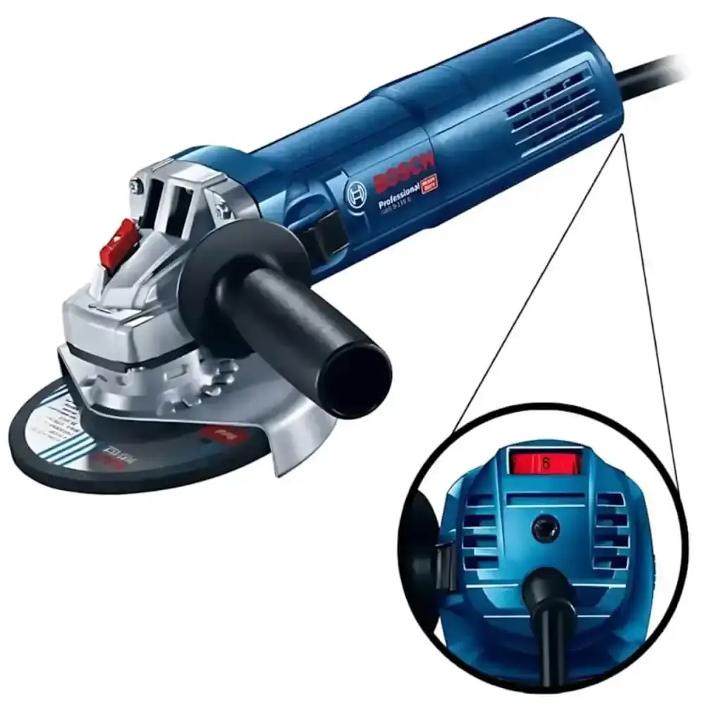 Esmerilhadeira angular 5 POL 900W com controle de velocidade GWS9-125S Bosch 110 V — fotografia de referência