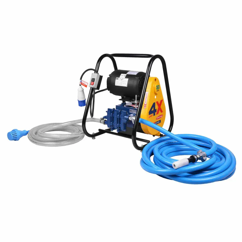 Lavadora de pressão com motor 1,5CV 500PSI 220V MB0143 fixa Jhf4x