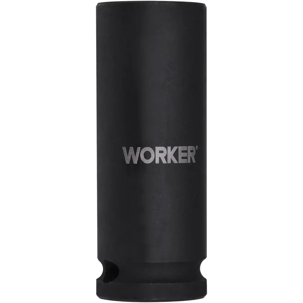 Soquete sextavado de impacto longo encaixe 1/2 21MM Worker