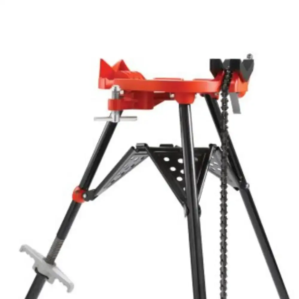 Torno de corrente portátil com tripé 1/8 a 2.1/2 POL Ridgid — fotografia 2
