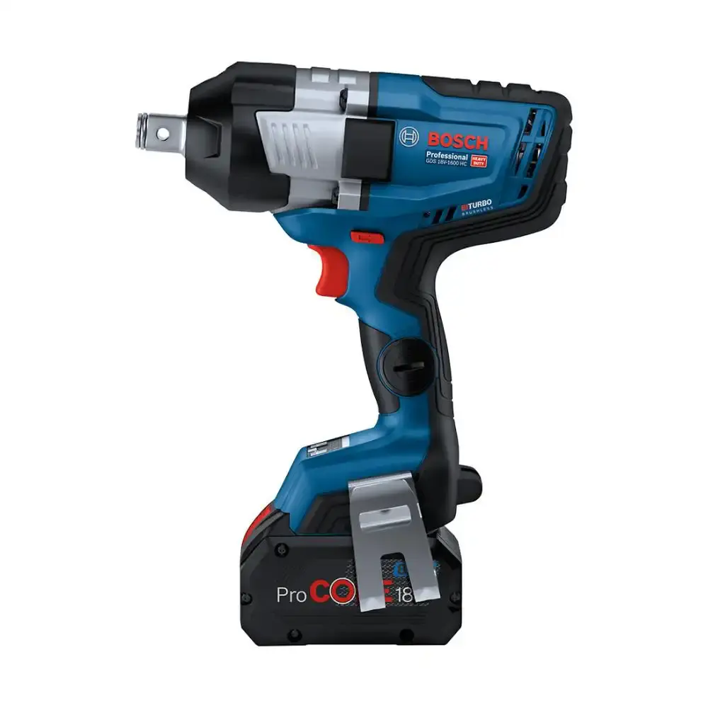 Chave de impacto GDS18V-1600HC 3/4POL 2 bat. 18V 8,0AH maleta 220V Bosch — fotografia 3