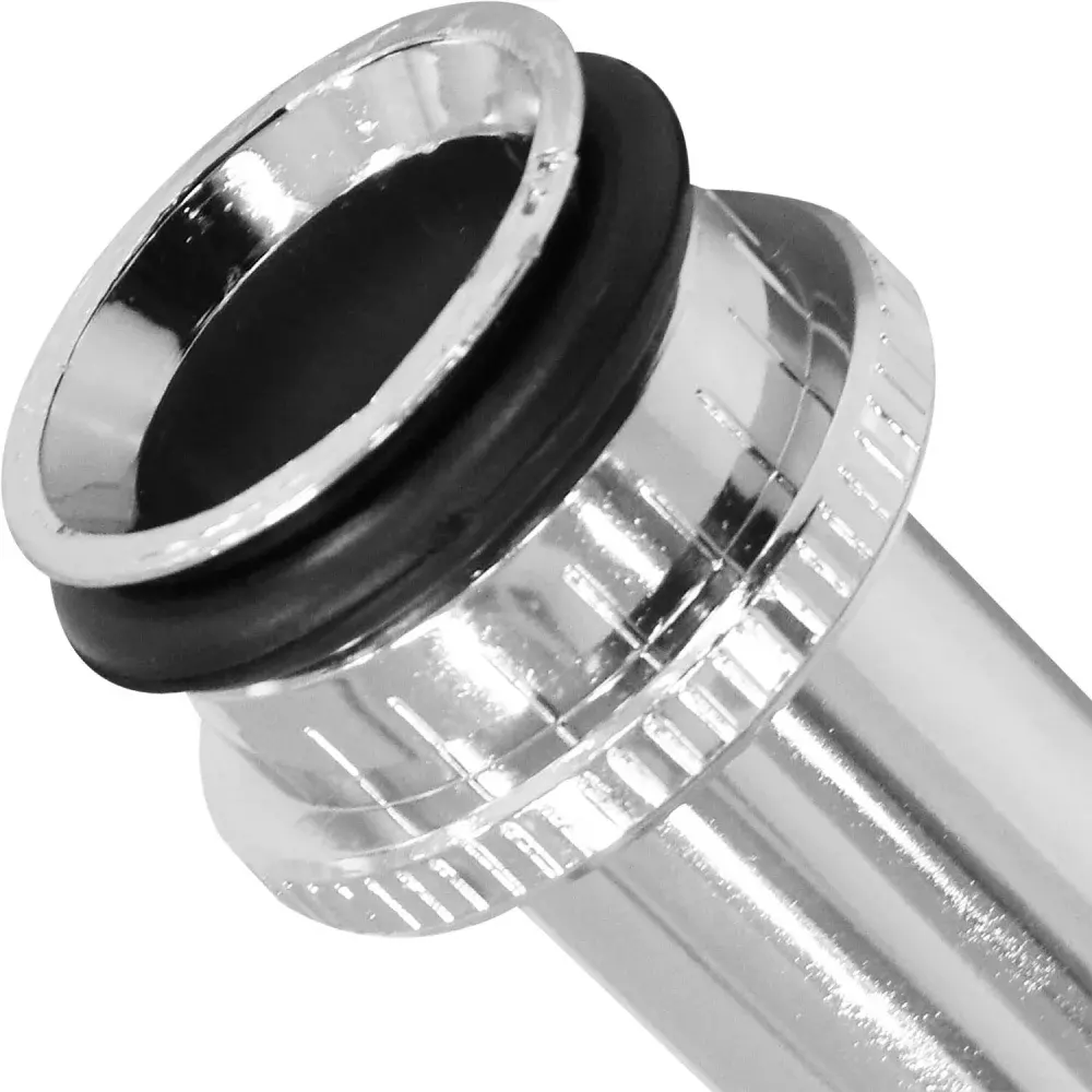 Tubo ligação vaso Liege ajustável cromado — fotografia 5