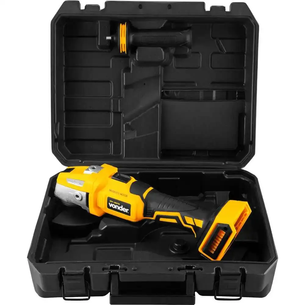 Esmerilhadeira 4.1/2POL 18V sem bateria e sem carregador IEV1847B Vonder — fotografia 5