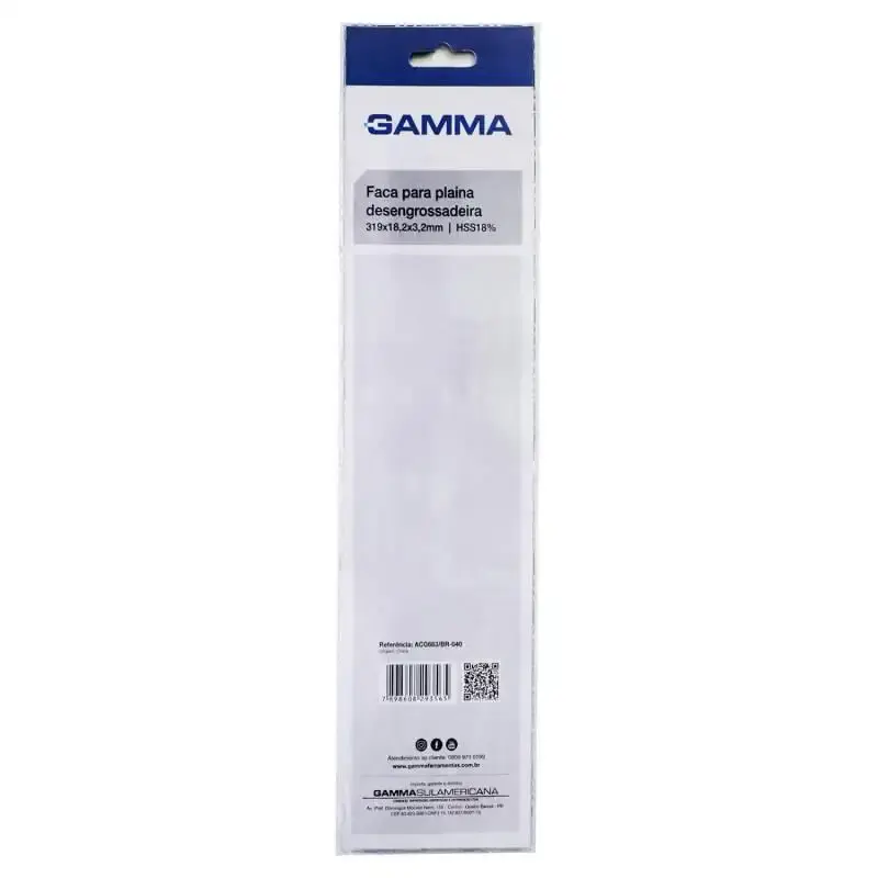 Faca para plaina desempenadeira 13 POL ACG683/BR-040 Gamma — fotografia 4