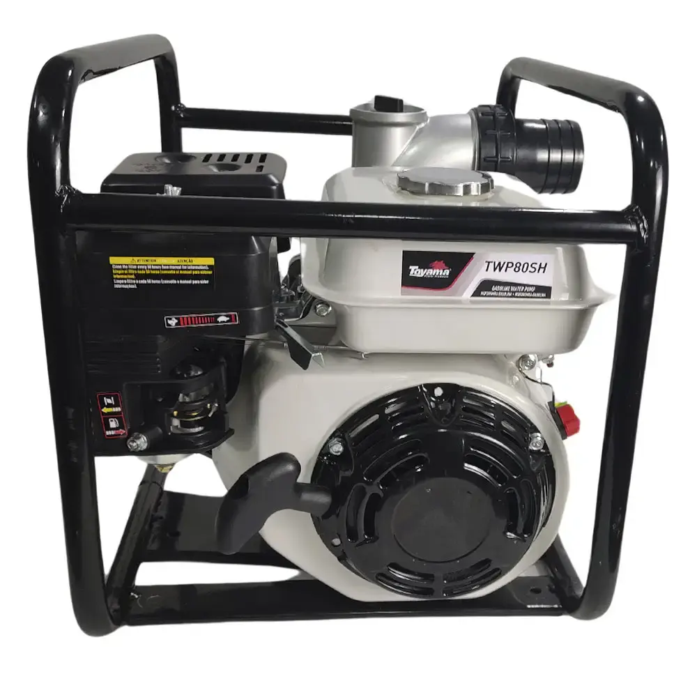 Motobomba gasolina 3 POL 6.5 HP 4T auto escorvante TWP80SH-GII Toyama — fotografia 5