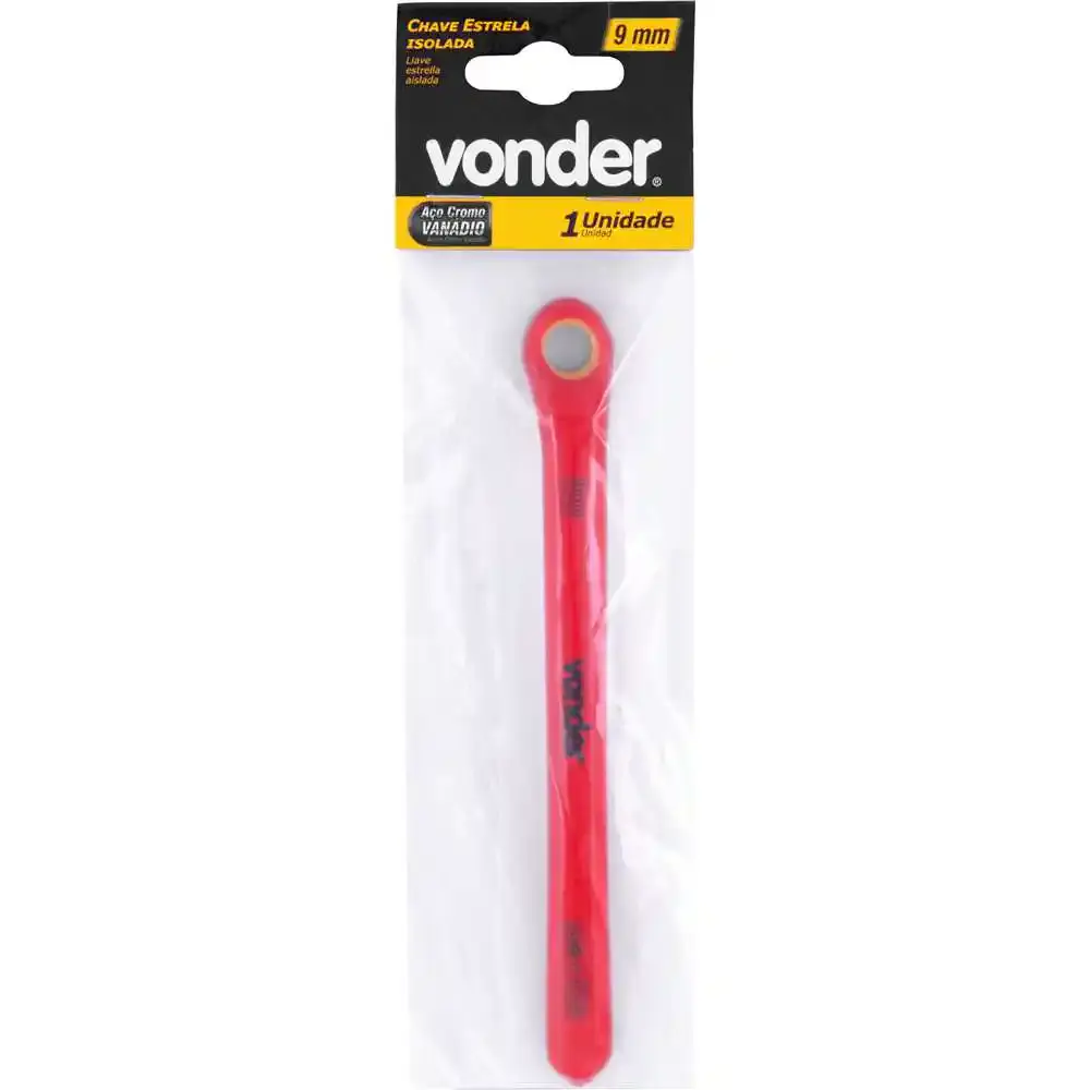 Chave estrela 09MM isolada IEC609 Vonder — fotografia 4