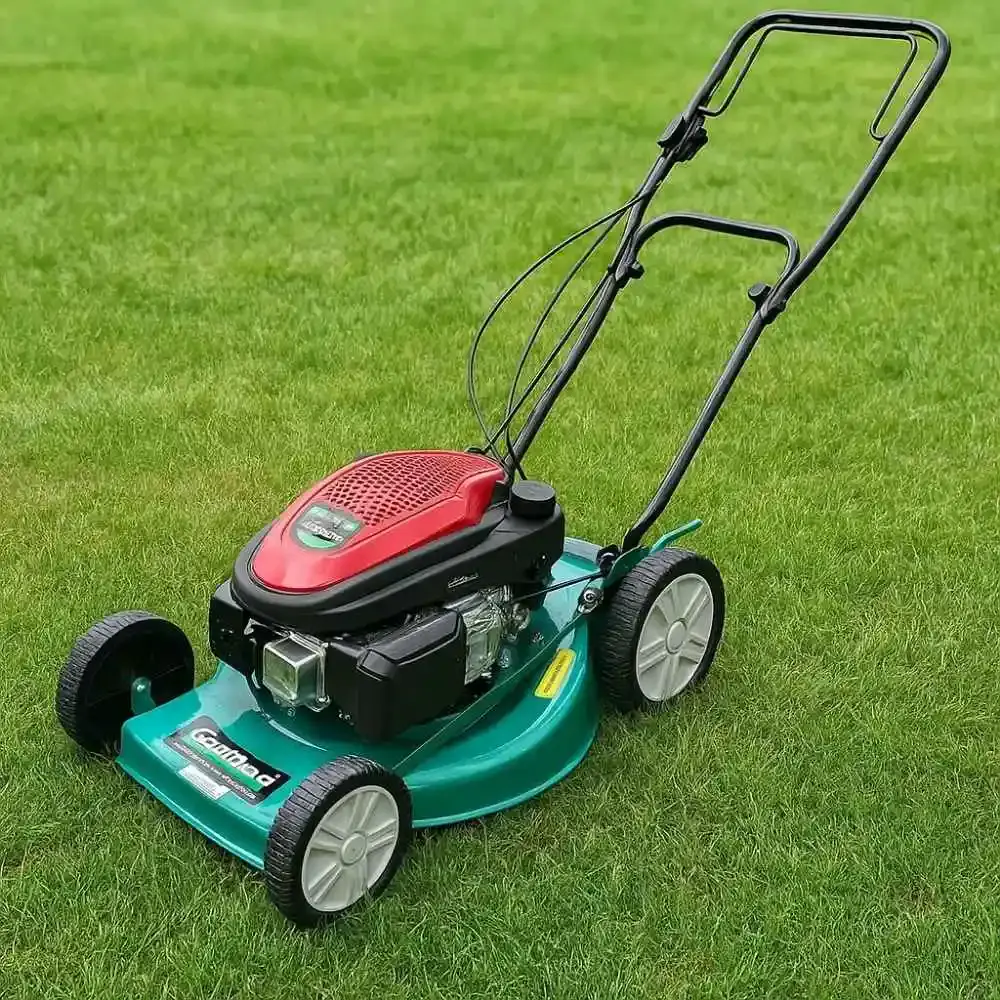 Cortador de grama a gasolina 6 HP 4 tempos 46 CM PRO-6000S Garthen — fotografia 5