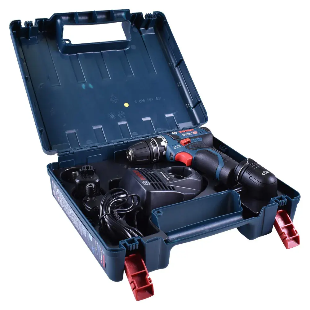 Furadeira parafusadeira 4 em 1 3/8”BATERIA GSR12V-15FC Bosch — fotografia 6
