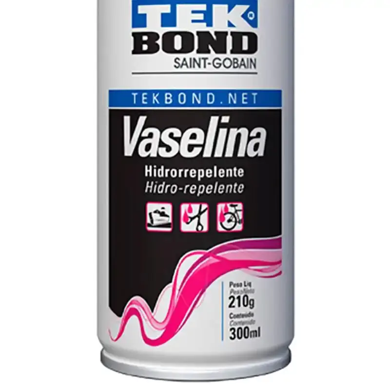 Vaselina hidrorrepelente 300 ML 210 GR spray 21571000488 Tekbond — fotografia 3