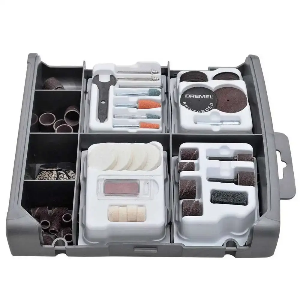 Kit para Mini Retifica DREMEL 110 peças Uso Geral — fotografia 3