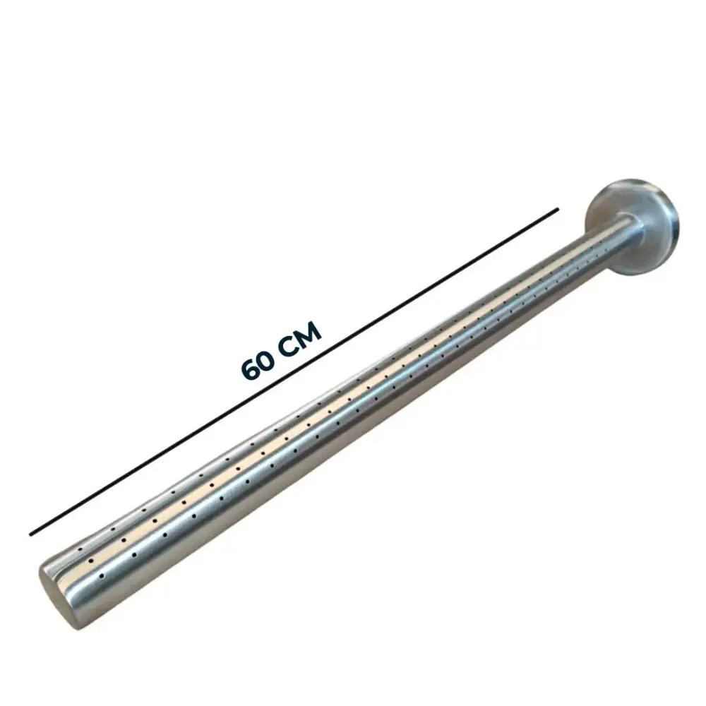 Ducha inox cortina 60 CM Evald — fotografia 2