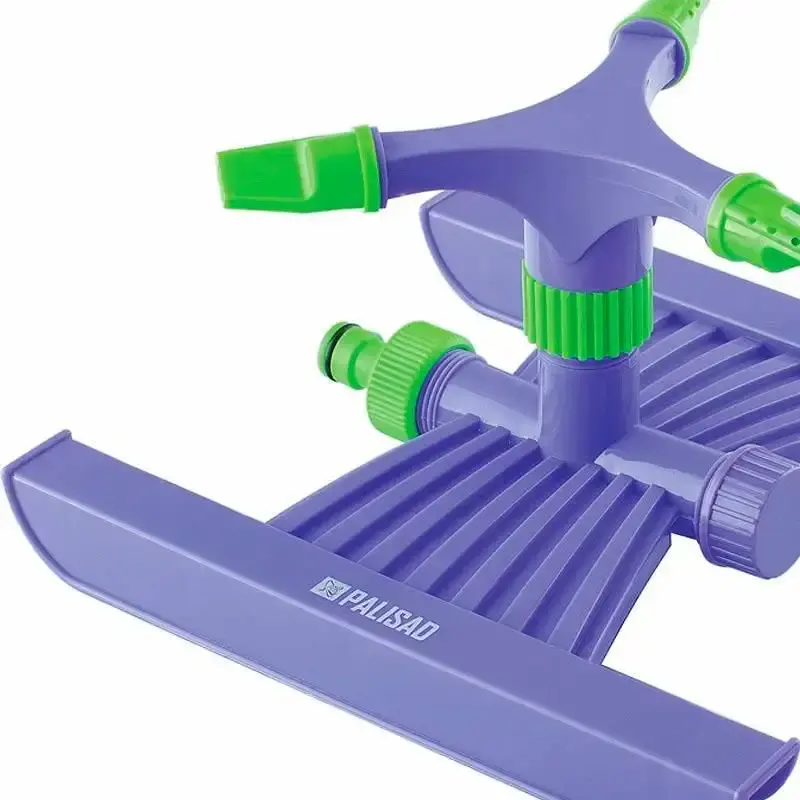 Irrigador rotativo plástico 3 jatos encaixe 3/4 POL Palisad — fotografia 2