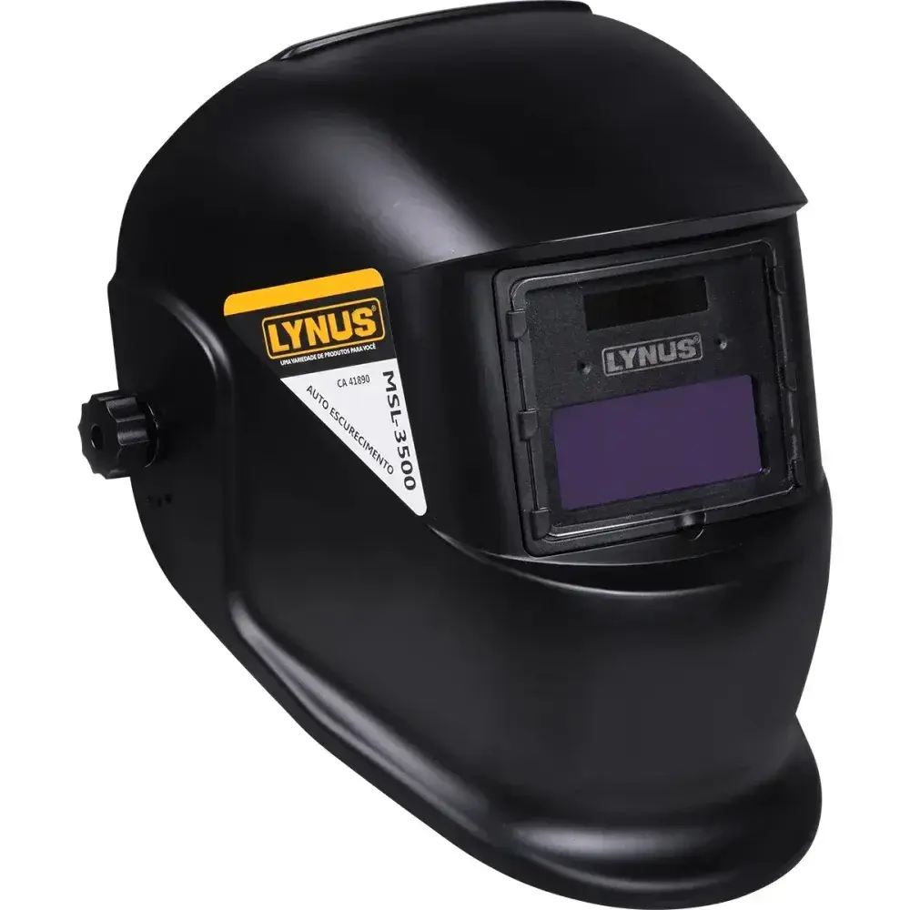 Máscara de solda automática MSL-350F sem regulagem 90X35MM Lynus — fotografia 8