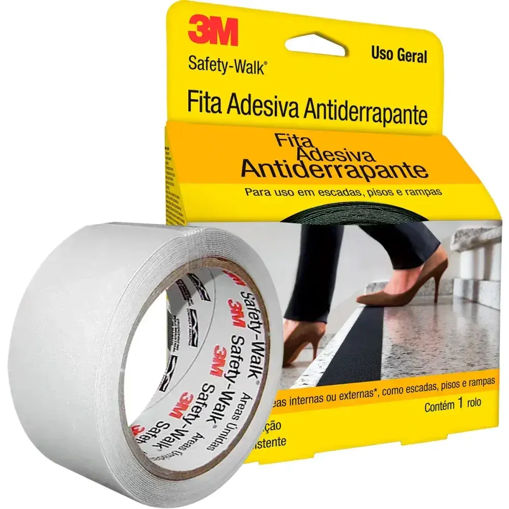 Fita antiderrapante safety walk transparente 50MMX5M 3M — fotografia 2