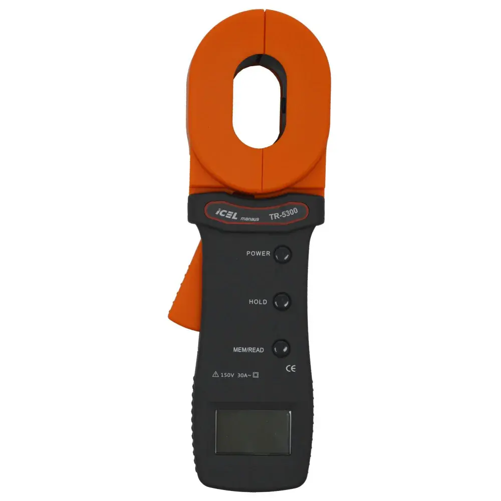 Terrômetro TR-5300 medidor de resistência sem contato Icel — fotografia 4