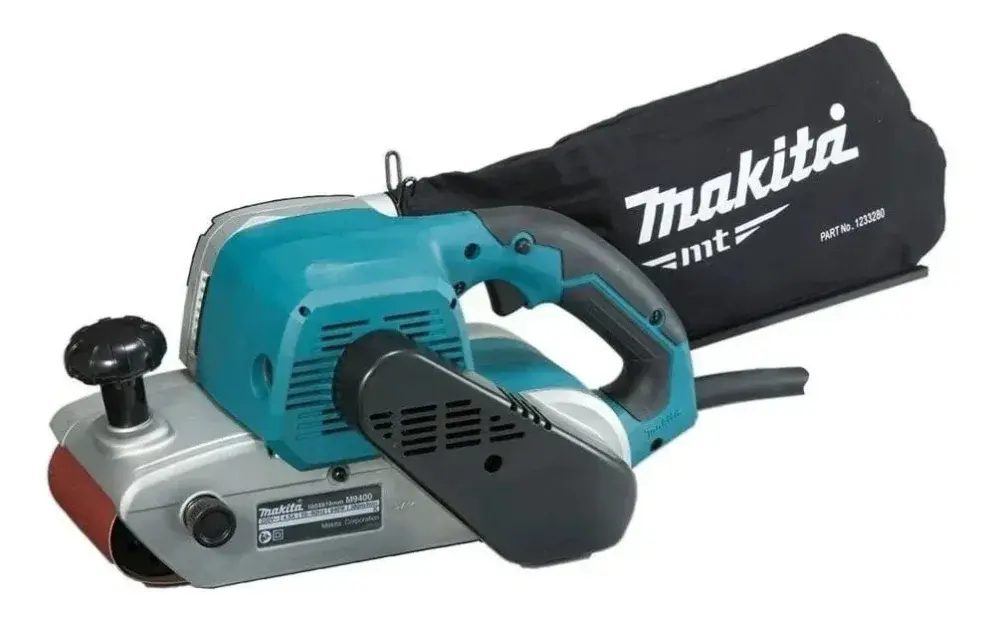 Lixadeira de cinta com coletor de pó 940W 220V Makita — fotografia 7