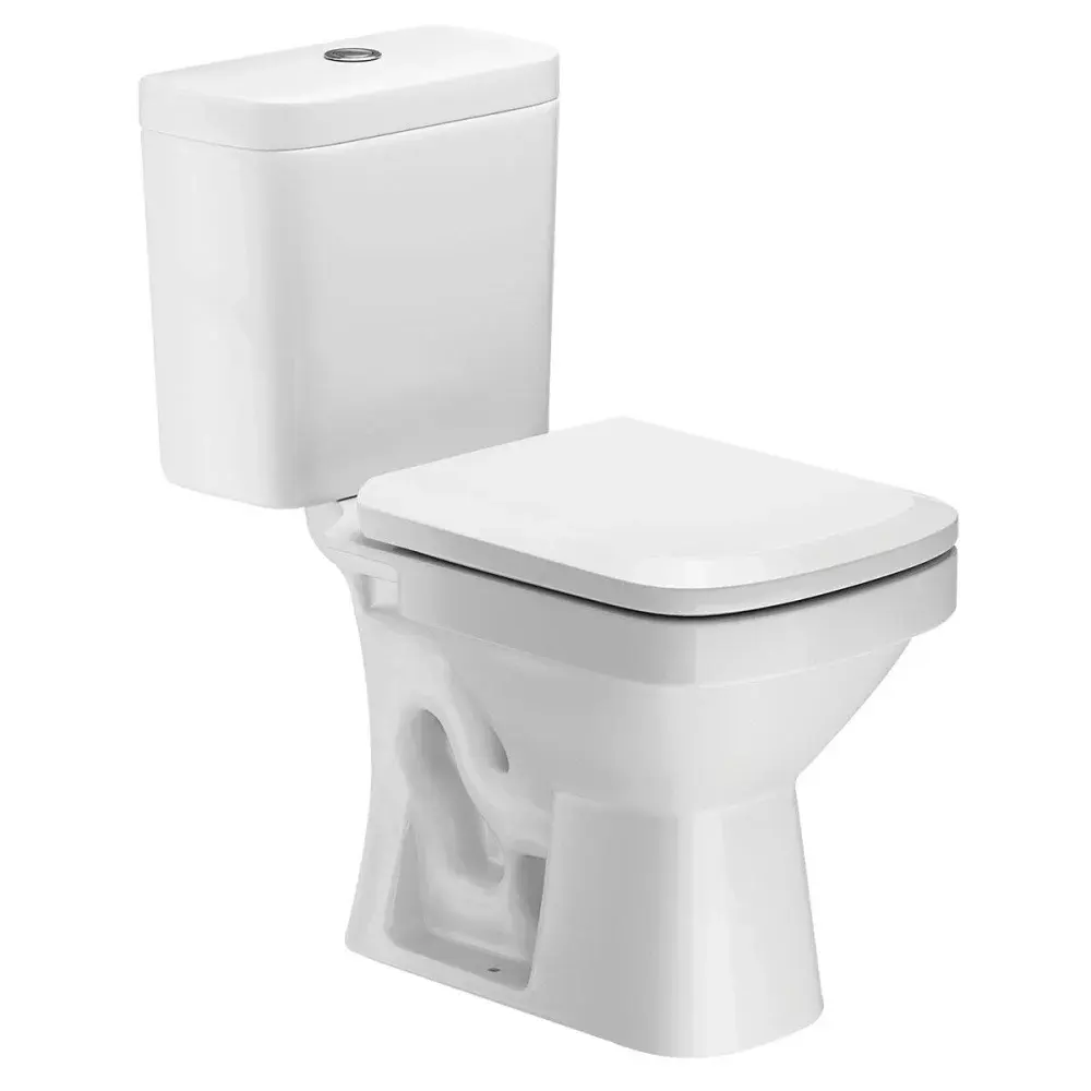 Bacia sanitária branca lírio para caixa acoplada 6L Fiori