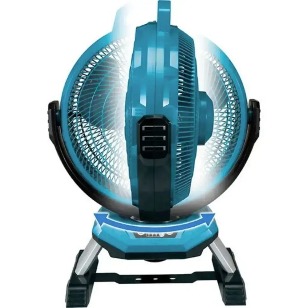 Ventilador de chão a bateria 6,0AH bivolt 330MM sem bateria e carregador Makita — fotografia 6