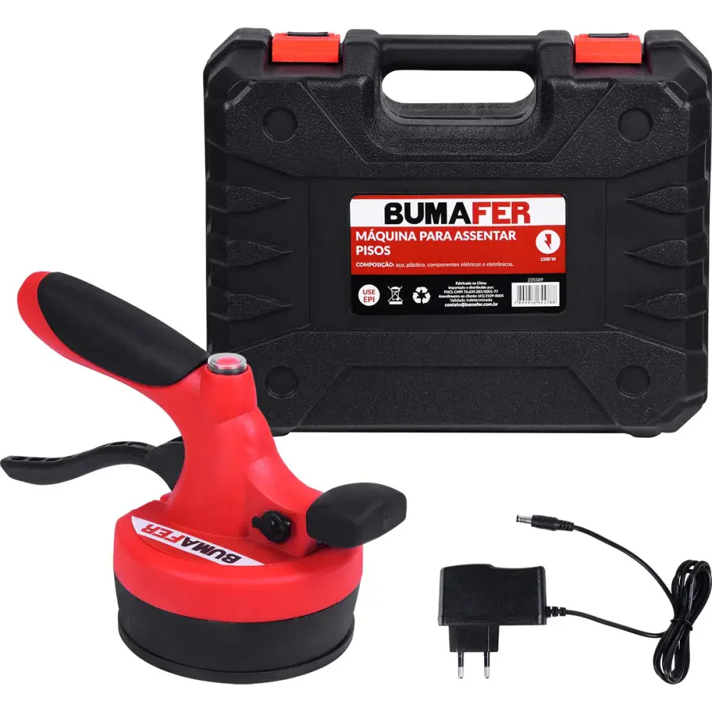 Máquina assentamento de piso 150W à bateria Bumafer