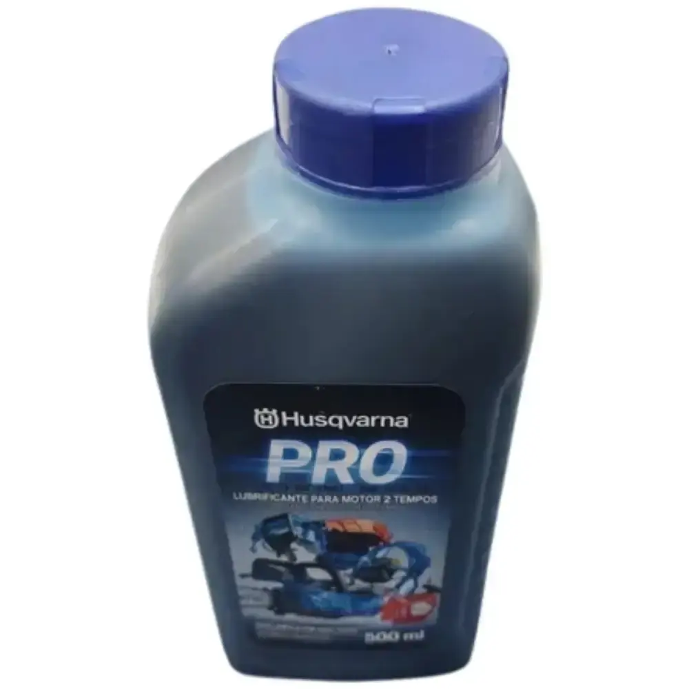 Óleo Lubrificante para motor 2 Tempos 500ml 10 Unidades PRO HUSQVARNA — fotografia 2