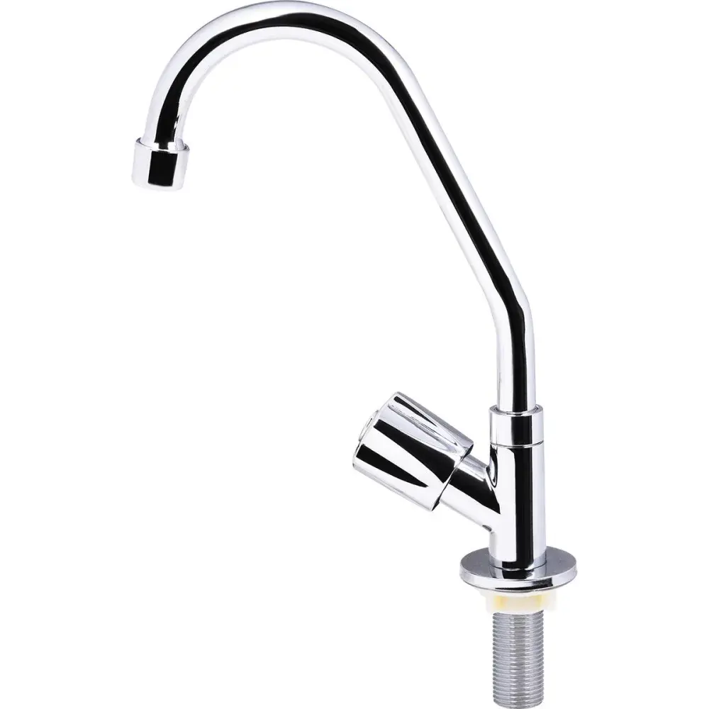 Torneira bica móvel de cozinha 1/4 mesa metal C50 Liege — fotografia de referência