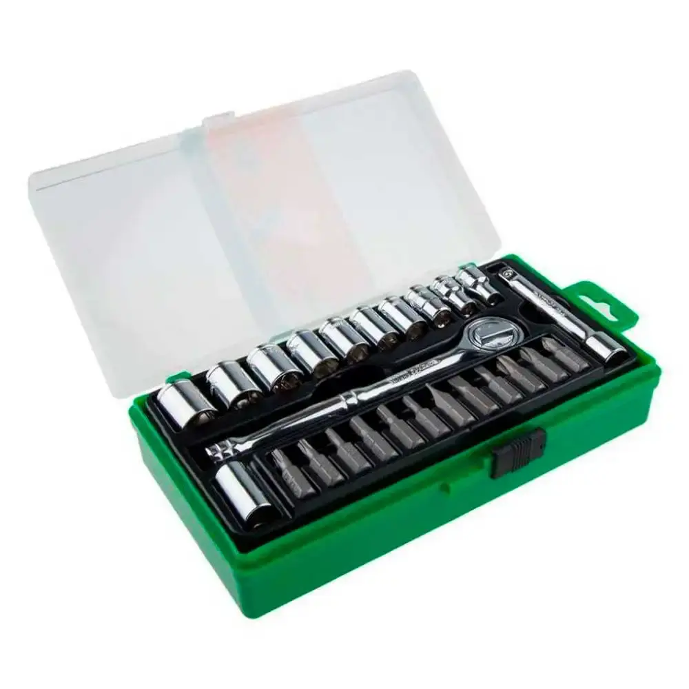 Kit de soquetes de encaixe 1/4 POL com 25 peças Waft — fotografia de referência
