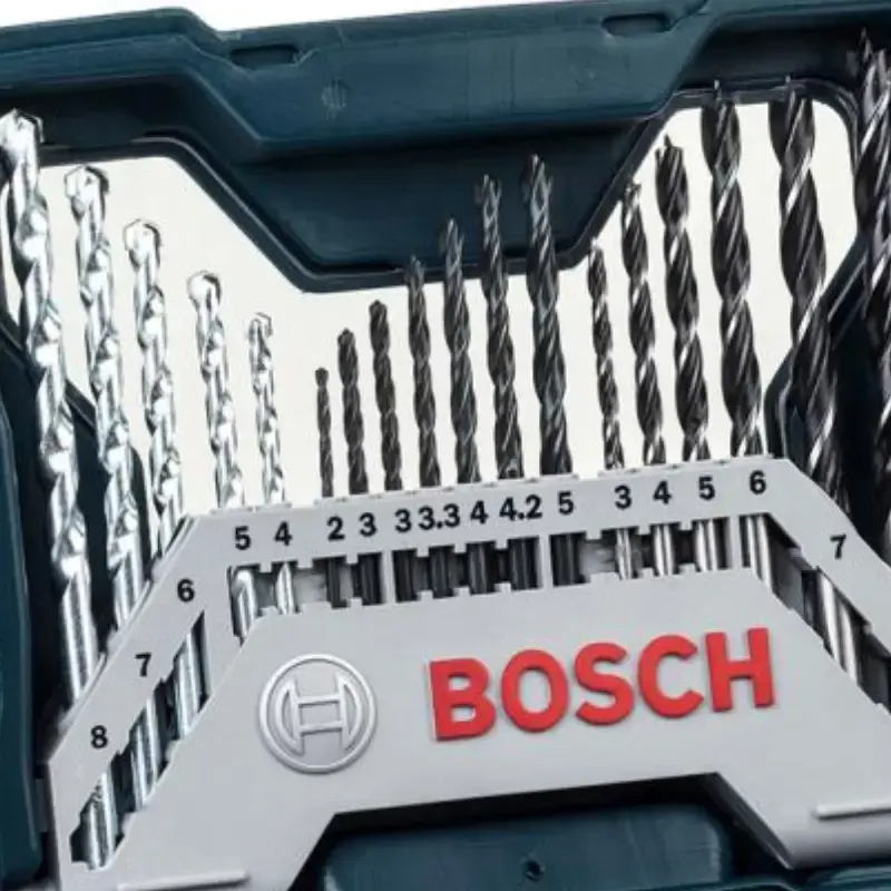 Estojo de brocas e pontas kit com 30 peças x-line Bosch — fotografia 2