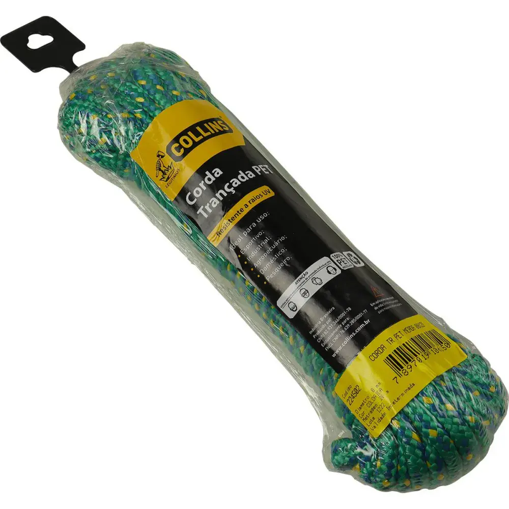 Corda pet trançada color meada 8MMX20M Collins — fotografia 5