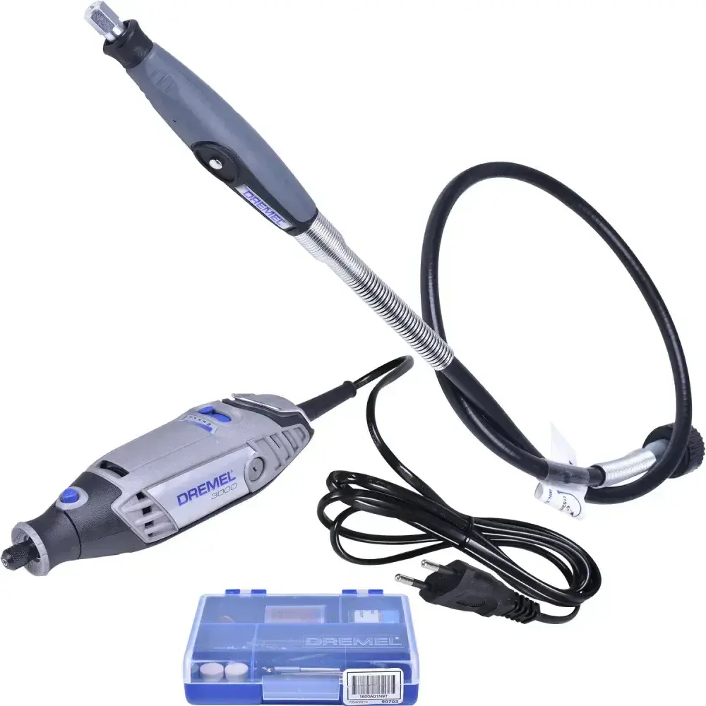 Micro retifica 3000 com 82 acessórios 3000-1/82 127V Dremel — fotografia 8
