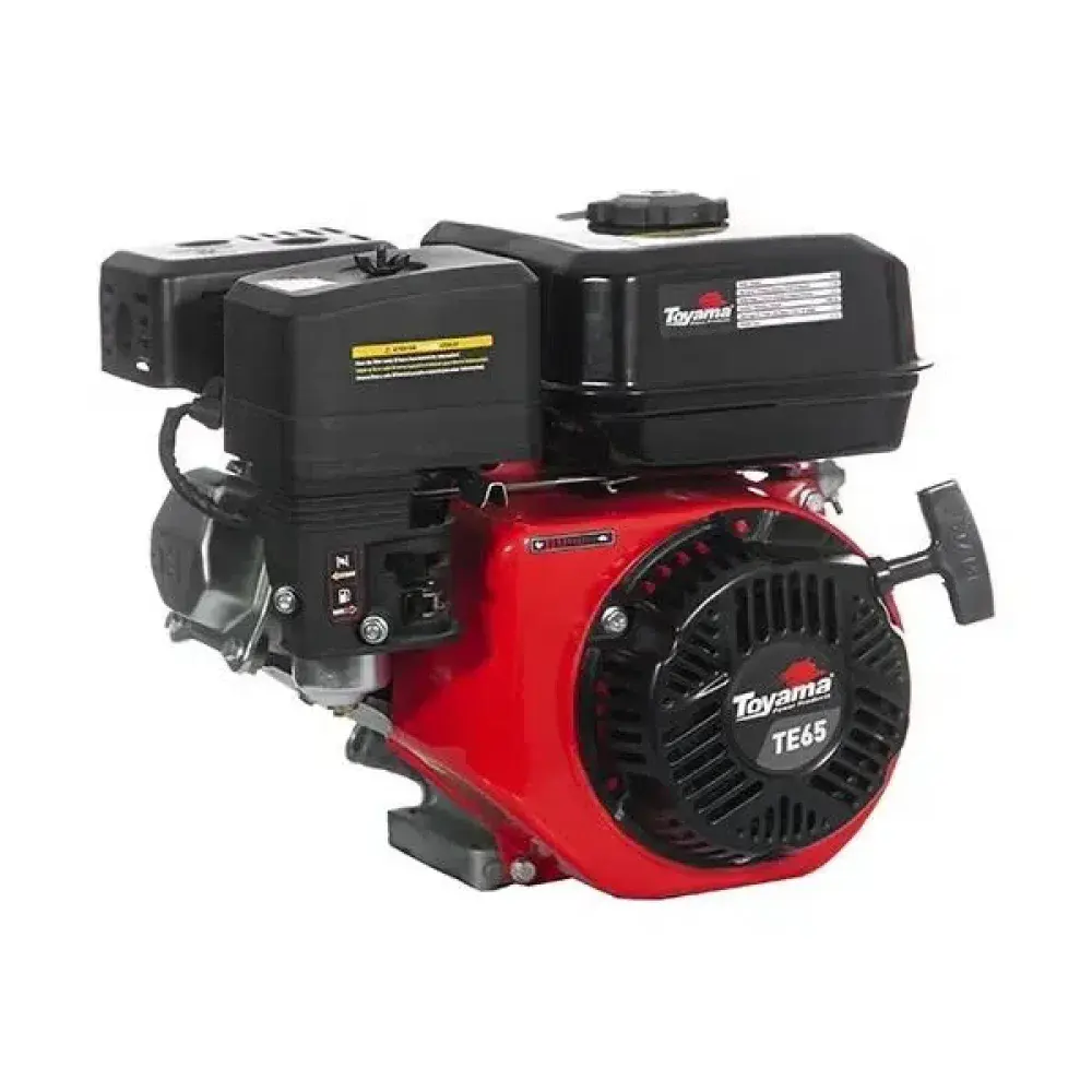 Motor a gasolina TE65X com partida manual 6.5HP Toyama — fotografia 6