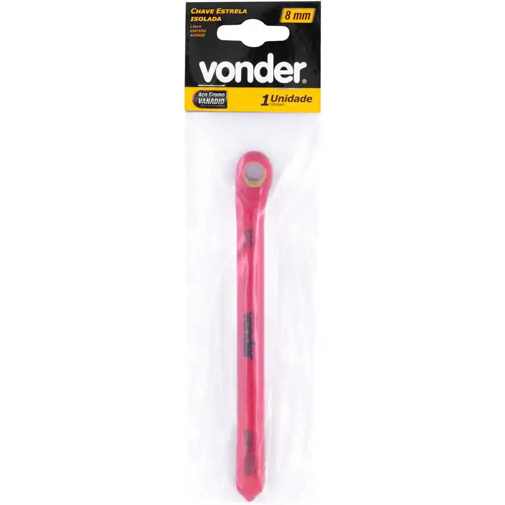 Chave estrela 08MM isolada IEC609 Vonder — fotografia 4