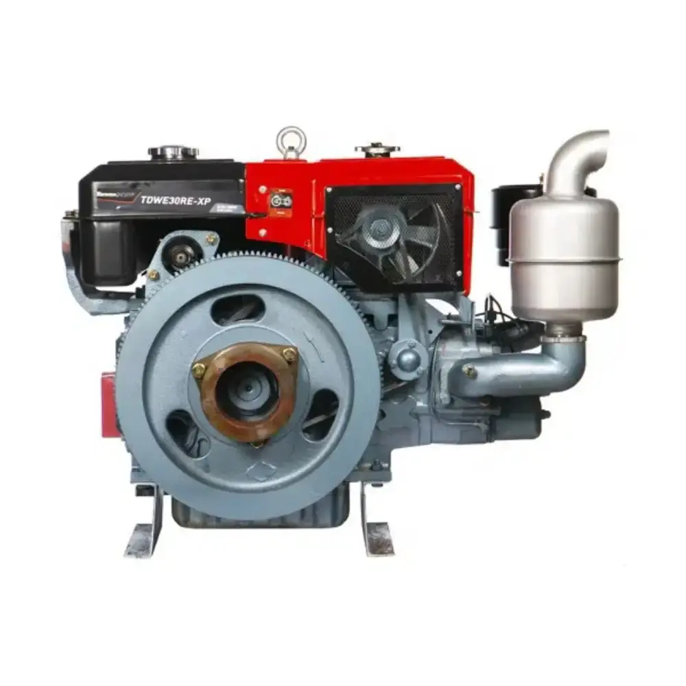 Motor diesel 30HP 4T partida elétrica refrigerado a água TDWE30RE-XP Toyama — fotografia 4