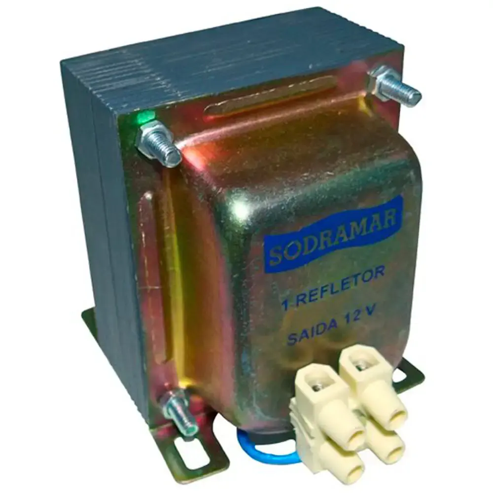 Transformador para refletor TR1-60W 000595 Sodramar — fotografia de referência