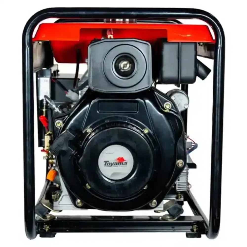 Gerador de energia à diesel 3,3 KVA partida elétrica TDG4000BXE Toyama Bivolt — fotografia 4