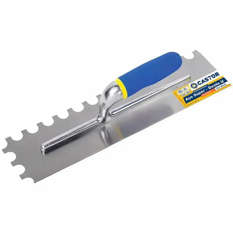 Desempenadeira Dente U Para Revestimento 10 x 40CM CASTOR
