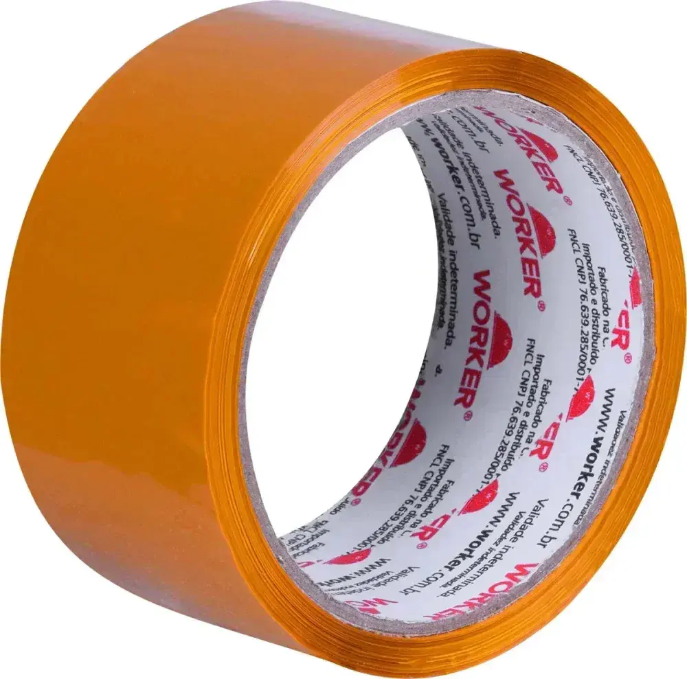 Fita de empacotamento 48MM x 45M marrom Worker — fotografia 6