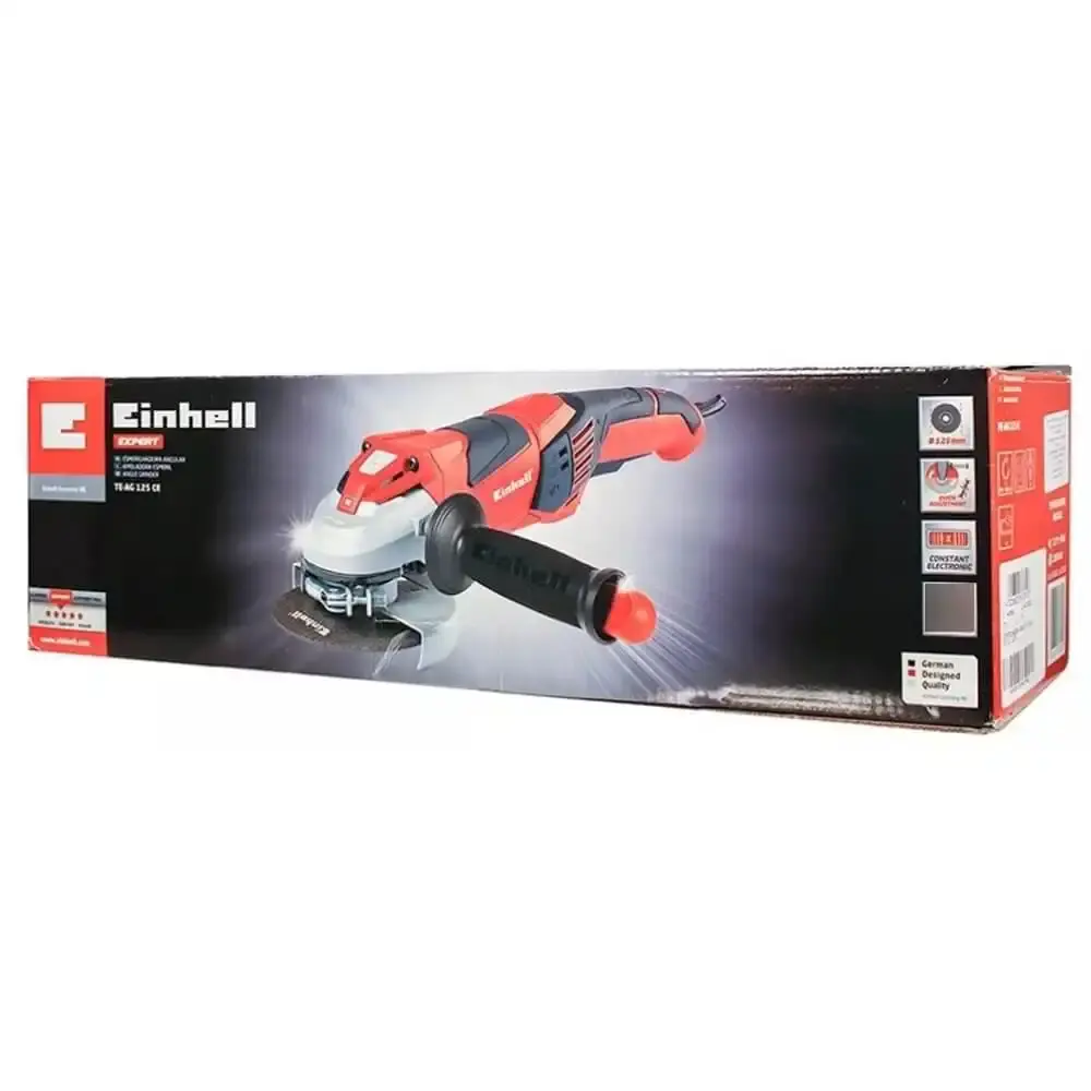 Esmerilhadeira angular 5" 1100W te-ag 125 CE Einhell 220V — fotografia 5