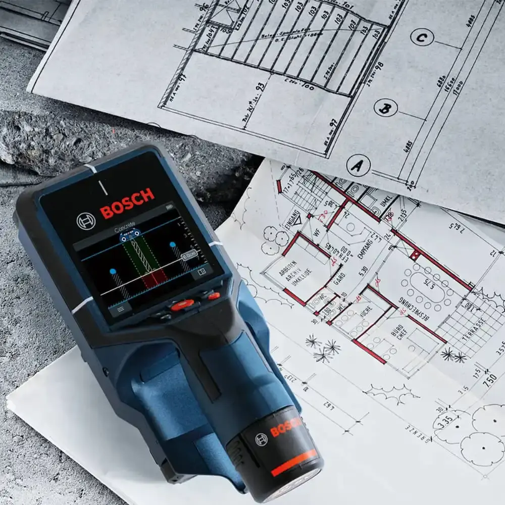 Detector de metais e PVC digital scanner d-tect 200 c Bosch — fotografia 9