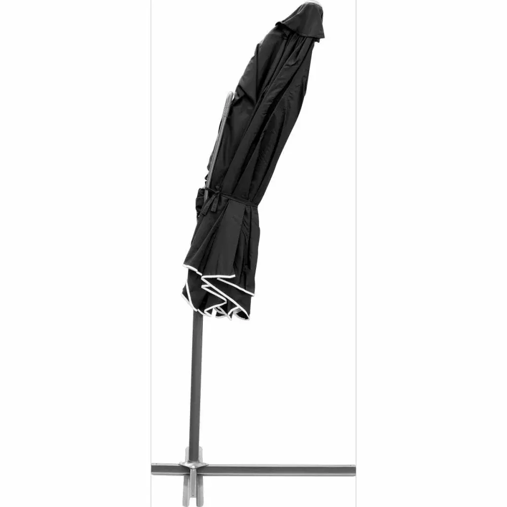 Ombrelone veneza suspenso preto 3M da Kala — fotografia 4