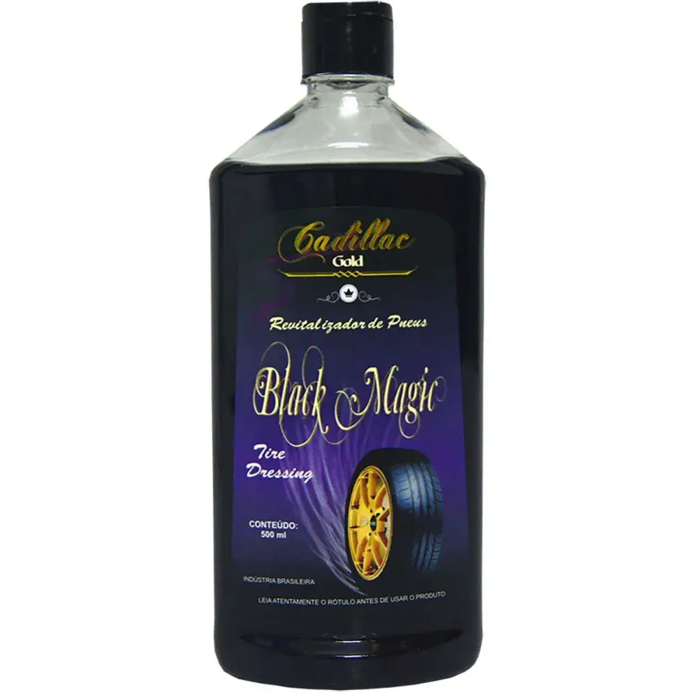 Revitalizador de pneus black magic 500ML Cadillac